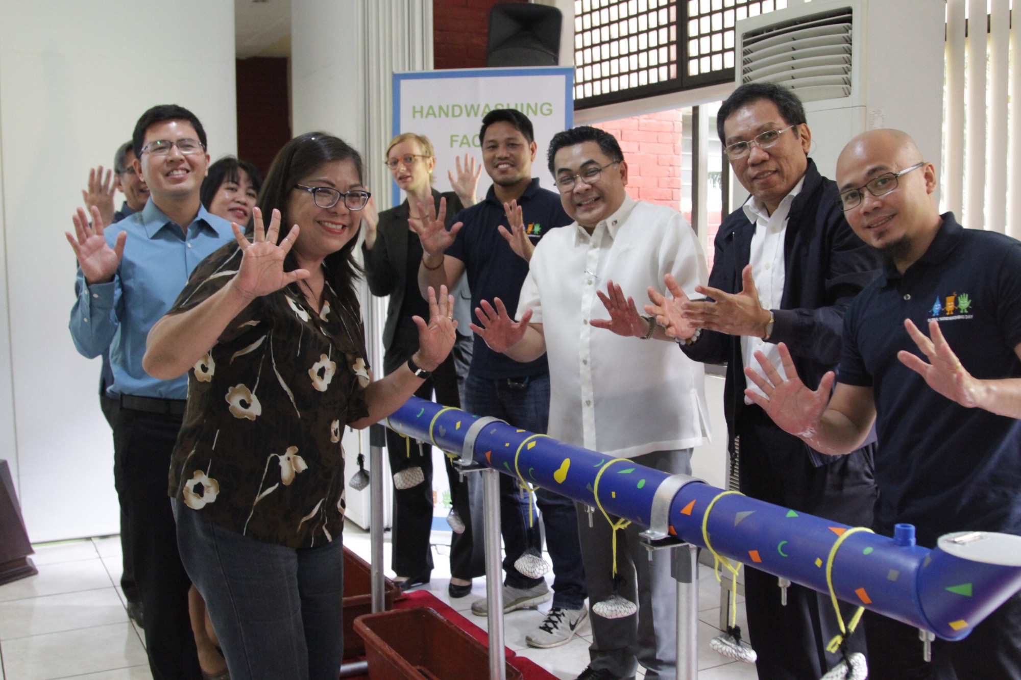 Philippine Department of Education led Global Handwashing Day Celebrations